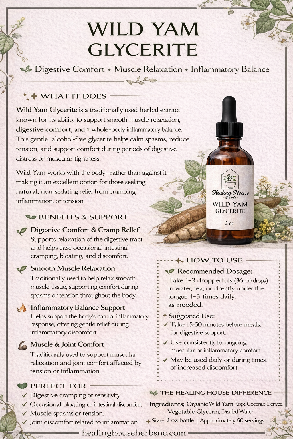Wild Yam Glycerite