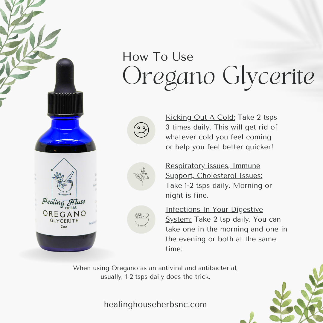 Oregano Glycerite