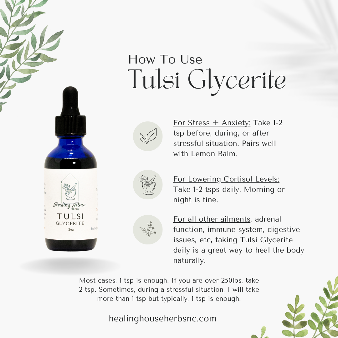 Tulsi Glycerite
