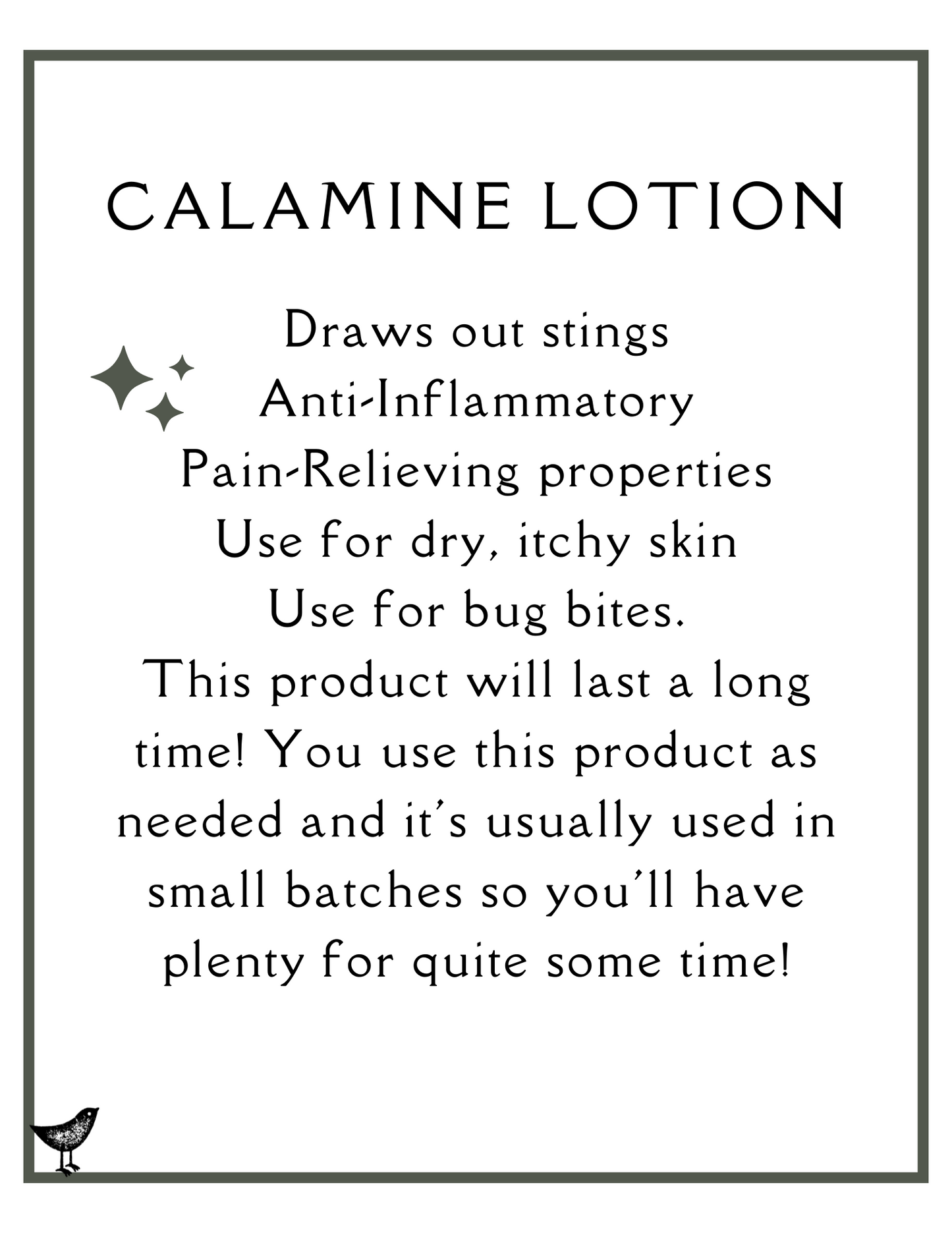 Calamine Lotion
