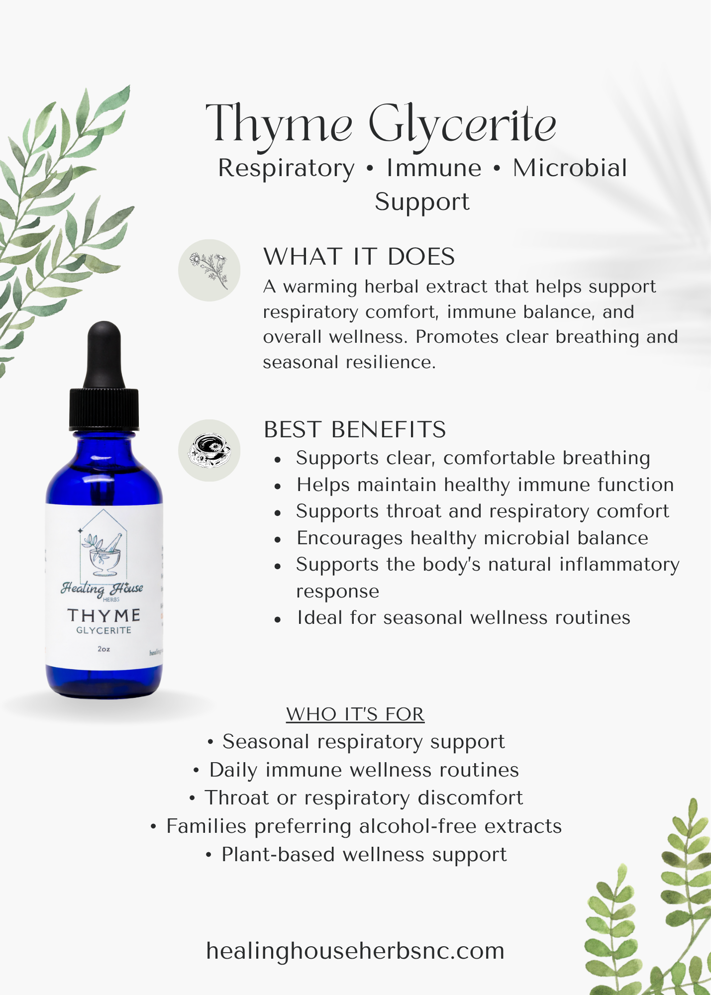 Thyme Glycerite