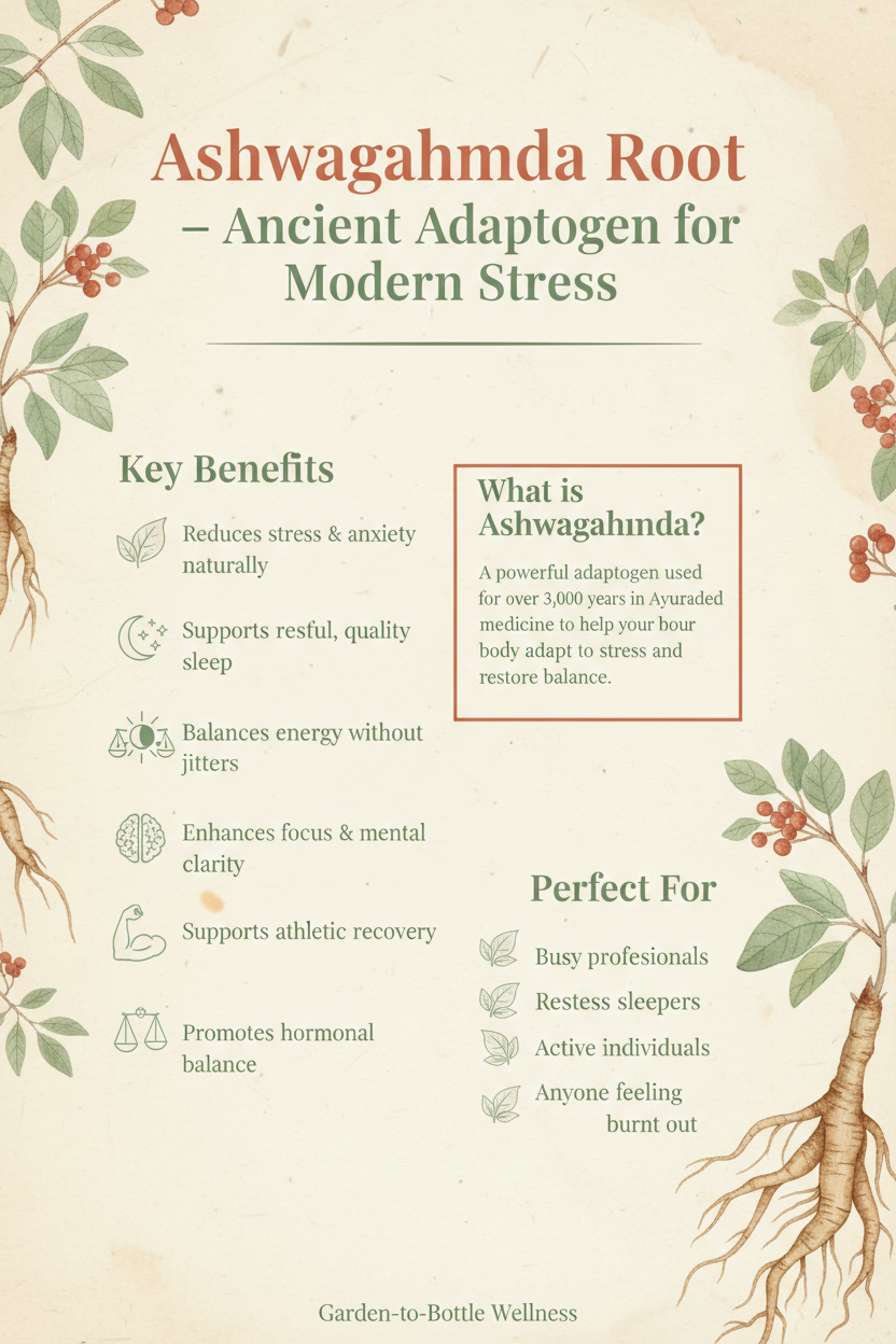 Ashwagandha Benefits Flyer