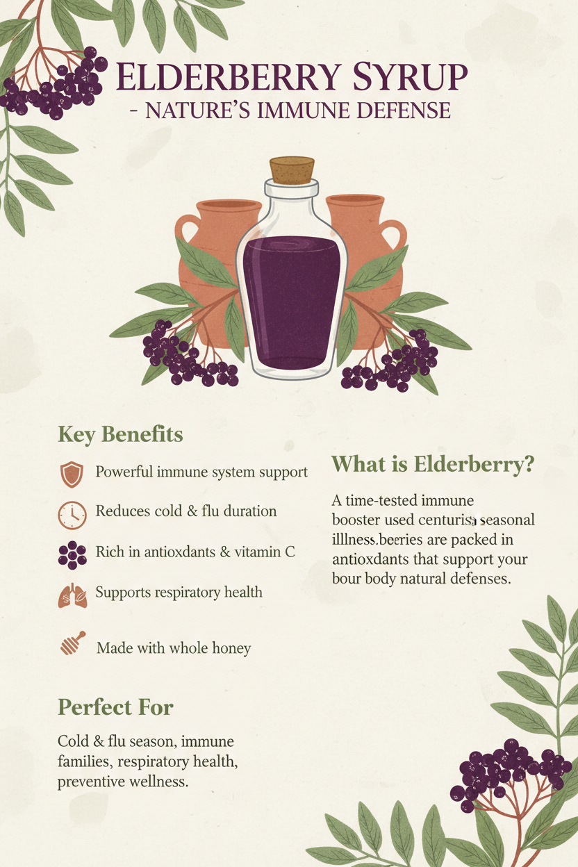 Elderberry Benefits Flyer
